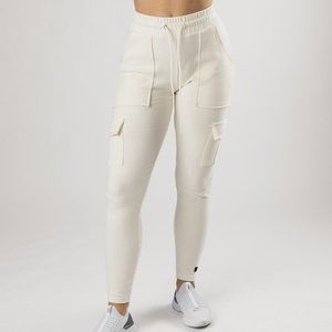 Alphalete Athetics Women's Ivory Identity Cargo